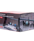 Compact Hand Wrapper System With Two Spool Thread Tensioner And Rock Solid Rod Building Stand box view featuring spools and tensioner.