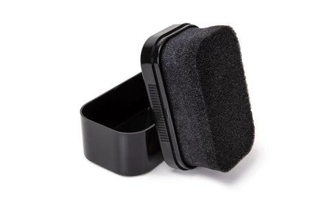 Instant Black Shoe Shine Sponge For Leather Shoes And Boots Delivers Legit Quick Polish Action With A Slick No Sweat Shine.