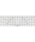 Frosted Acrylic Ruler 6x24 Inches With Non Slip Grip Grid Lines And Angle Markings For Precise Fabric Cutting Sewing Quilting And Craft Projects Today