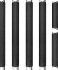 Refrigerator Door Handle Covers No Fuss Set Of 6 Fits Most Fridges And Microwave Handles Keeps Smudges Drips And Food Stains Off Sleek Minimalist Black Kitchen Accessory