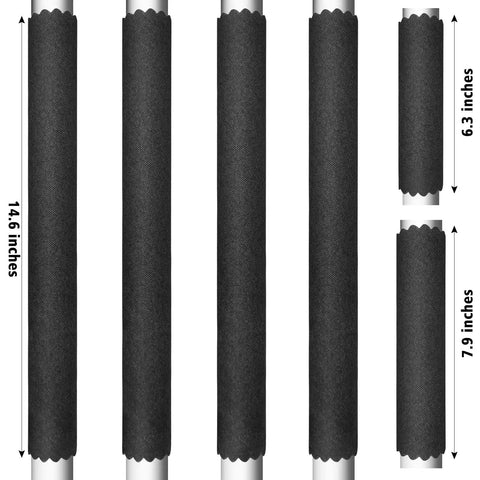 Refrigerator Door Handle Covers No Fuss Set Of 6 Fits Most Fridges And Microwave Handles Keeps Smudges Drips And Food Stains Off Sleek Minimalist Black Kitchen Accessory