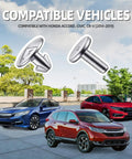 Image of 8Pcs Badass Rust Resistant Engine Splash Shield Hardware Kit With Lower Cover Pin Screws and Corrosion Proof Aluminum Fasteners.