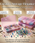 Stackable Storage Box Set For Home Office And Workshop Grab And Go 15 Grid Desktop Organizer For Small Parts Crafts And Hardware Huge Capacity Value Pack With See Through Compartments Durable Build Ideal For Nails Screws Beads And Tiny Bits