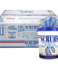 In A Bucket Hand Cleaner Towels 6 Pack Blue Dual Texture Cleaning Towels With Citrus Scent container and box packaging