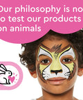 Top Shelf Fantasy Face Paint Palette Kit Featuring Skin Safe Cosmetics Grade Pigments With Smooth Metallic Sparkle Shades Includes Quick Dry Brush And Carry Case Killer For Halloween Festivals And Birthday Bash Body Art - child with lion face paint design