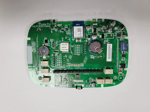 Internal circuit board of Lakepro-1 Smart Home Thermostat With Wi-Fi And Alexa Compatibility, showing electronic components.