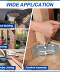 Beefy Heavy Duty Stainless Steel 304 Hex Head Lag Screws Kit, 5/16 X 1-1/2 Inch in use for decks, fences, and furniture.