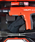 Heavy Duty Semi Auto Powder Actuated Fastening Tool For Concrete, Wire Mesh, And Tight Spaces, 0.27 Caliber, 62 mm Nails in case