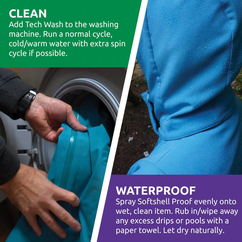Spray-On Softshell Water Repellent For Breathable Outerwear That Restores Water Resistance And Breathability Safe For Windstopper Windbloc Polartec Gear Easy To Apply Keeps Your Gear Dry And Cozy