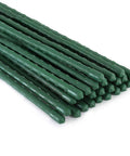 25 Pack 58 Inch Steel Garden Stakes With Plastic Coating For Climbing Plants And Tomatoes Heavy Duty Plant Support Rust Resistant