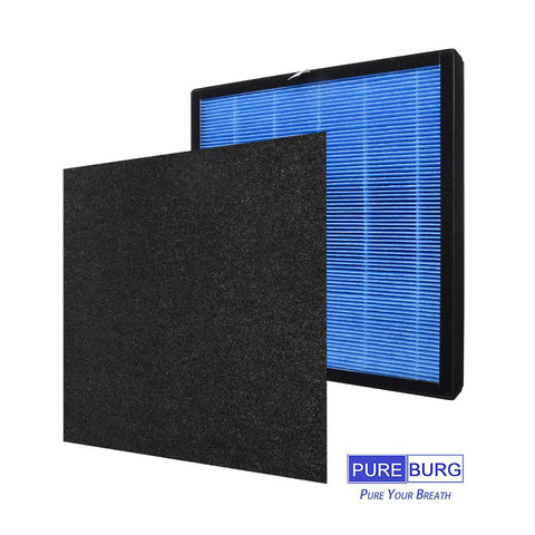 Replacement Filter Set For Okaysou Airmax 10L Pro Aiibot A300 And SimPure HP3 A Air Purifier 4 Stage H13 True HEPA Filtration