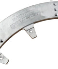 Beefy 12 Inch Cole Jaws With Extenders To 15 Inch And HD Workholding Kit, metal component, close-up, safety check text visible