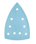 P80 Grit Granat Abrasive Sheet for DTS 400 Sander, blue with holes, part of 50 pack, Pro Grade, anti-clog, long lasting