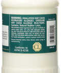 White Rubber Latex For Mold Making, Quick Set, Flexible And Durable, Reusable Molds, 16 oz bottle, product label shown