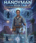 The Cosmic Handyman Book Three The Earth Syndicate Sci Fi Novel A total banger space opera adventure cover with character and holograms.