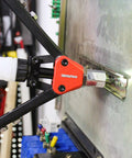 Knuckle-Saving 13 Inch Pop Rivet Gun With 150 Pcs Fasteners And Sturdy Nib Collector High Leverage Handle during metal riveting.