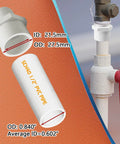 10Pcs White PVC Pipe Fittings 1/2 NPT Male Thread Adapters Socket X NPT Male For Sch40 PVC Pipe Couplers, plumbing install