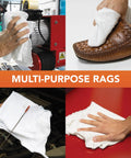 Bulk Cotton T Shirt Rags 5 Lb Box For Auto Shop Cleaning Low Lint Wiping Cloths used for cleaning in various scenarios