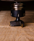 Spoilboard Surfacing Router Bit Built Tough For Quick Flat Slabs With 1/4 Inch Shank 1-3/8 Inch Cutting Diameter Four Wing Design