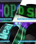 Devil Eyes LED Lights For Windshield 2 Pack 23.6In X 4.7In, flexible, waterproof, portable LED panels for cars and trucks