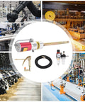 Air Operated Grease Pump 50 To 1 Ratio Pneumatic Gun With Portable Design And 360 Degree Swivel Head showcased in industrial use