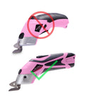 Badass PPD Replacement Blades For Electric Scissors Slice Cardboard Heavy Plastic And Aluminum Without Breaking A Sweat, two electric scissors.