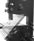 Beast 9-Inch Benchtop Band Saw with 2.8 Amp Motor, table beveling to 45 degrees, fits 59-1/2-inch blades, side view