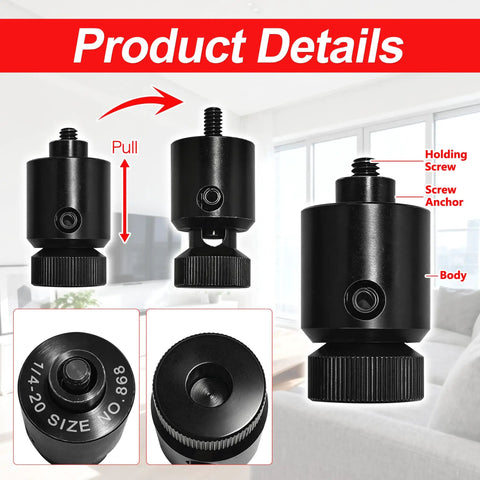 Compatible With 84299 Screw Anchor Expander For Masonry Caulking Anchors One Quarter Inch To Twenty Thread Pack Of Two
