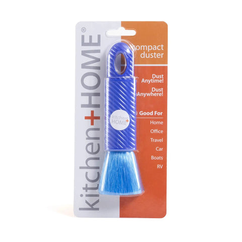Compact Static Duster With Carry Case Six Point Five Inch On The Go Portable Electrostatic Duster That Attracts Dust Like A Magnet No Touch Wipe Soft Fibers Safe On Any Surface Ideal Travel Cleaning Tool