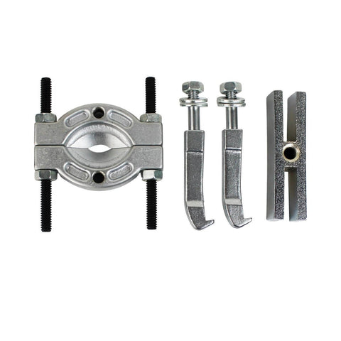 Mini Bearing Separator Kit 6 Piece Bearing Puller Set With Jaws Thrust Screw Extension Rods And Yoke Pro Grade Tool