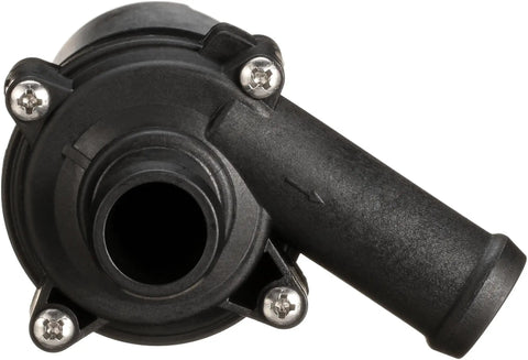 Rock Solid Electric Engine Water Pump Perfect Direct Swap For Reliable Coolant Flow And Hassle Free Heat Control Featuring Electromagnetic Drive Impeller With Pre Installed Seal For Plug And Play Upgrade - Front view showing pump inlet and mounting screws