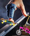 31 Piece Mini Finger Toys Set For Kids Boys Girls With 6 Finger Skateboards 4 Finger Bikes 2 Mini Scooters 4 Replacement Wheels