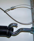 160 Pound Brown Garage Door Extension Spring Bundle For 7 Foot Doors With Double Loop Springs Four 3 Inch Pulleys And Extension Cables