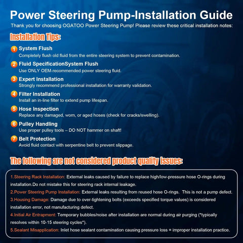 Beef Up Your Ride With This Power Steering Pump With Pulley Direct Fit For Toyota 4Runner 2003 2009 FJ Cruiser 2007 2009 Sienna 2007 2010 Tundra 2005 2006 4.0L 3.5L Replacement Replaces 21 5363 44310 08020 44310 0C050