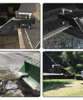 Heavy Duty Clamp On Bucket Hitch For Tractors And Loader Buckets, 2 Inch Trailer Receiver Ball Mount, Steel Construction