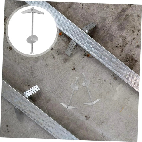 Heavy Duty Toggle Bolt Anchors With Wing Nuts Kit For Drywall shown against concrete surface