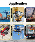 Applications of Wireless Crane Remote Control For Hoist And Truck 12V Four Button Industrial Crane Controller
