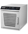 Built Tough Workhorse Commercial Food Dehydrator With Ten Mesh Trays Supplying Fourteen Square Feet Of Drying Space And Touchscreen Controls