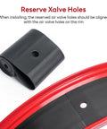 2 Pack 20x4 Inch PVC Rim Strips For Fat Tire Bikes Rim Tape Liners Durable Inner Tube Protection For E Bikes Electric Mountain Bikes