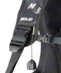 Close-up of Solid Jacket Style BCD for Scuba Diving Black Red 2XS High Lift Ultra Durable Cost Effective Pro Grade Buoyancy Compensator Gear