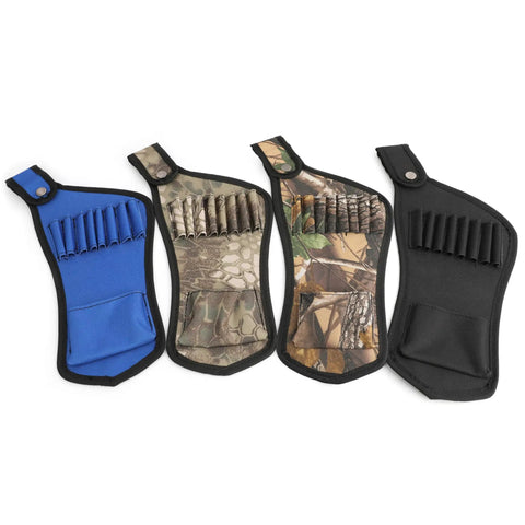 Hip Archery Quiver With Snap On Waist Belt Maple Camo Crossbow Arrow Holder Eight Arrow Pouch Lightweight Oxford Fabric Stain Resistant