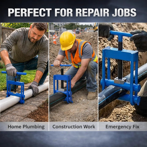 Pipe Squeeze Off Tool For 1/2 To 2.5 Inch PE PPR PP Pipe Manual Gas And Water Shut Off Tool For Quick Temporary Flow Control