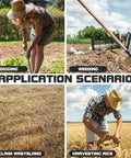 Application scenarios of Beefy Heavy Duty Garden Hoe Head For Weeding And Digging in agriculture and farming tasks