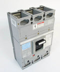Top Shelf 450 Amp 600 Volt Three Pole Industrial Circuit Breaker with molded case for reliable power routing.