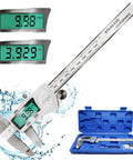 Ultra Accurate IP54 Waterproof Digital Caliper With Large LCD Screen Stainless Steel Vernier Caliper For Inch And Metric Conversion