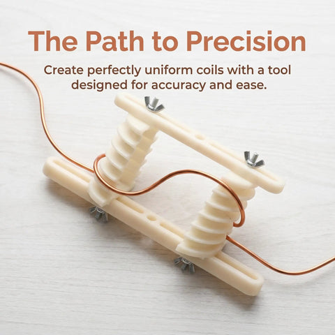 Plastic Coil Wire Winding Mold for Mini Motors and Micro Motors Six Layer Electrical Winding Frame for Precise Coil Placement Pro Grade Rewinding Tools for Micro Motor Repair Wide Applications 10.2 by 5.7 by 2.4 Inches 0.4 kW, six-layer plastic mold with copper wire