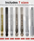 14 Piece Wheel Hanger Alignment Pin Guide Tool Master Set Stainless Steel Wheel Stud Pilot Pins Hub Fixing Positioning Rods