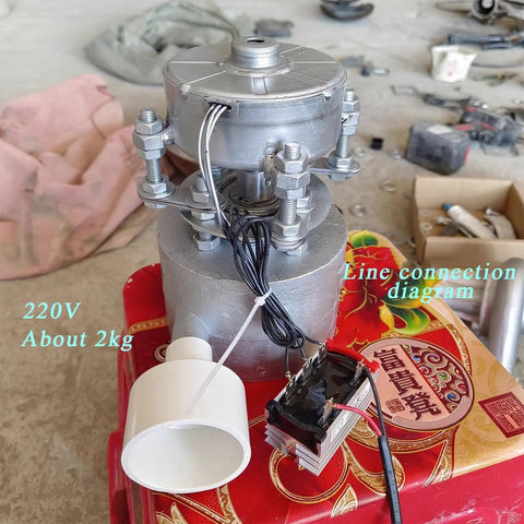 Off Grid Ready Portable Micro Hydroelectric Generator 100W For Camping And Home Use, 110V To 220V assembly view