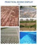 Industrial Brick Making Machine And Cement Block Production Equipment For Workshops Featuring Hella Solid Hydraulics and various paved surfaces.