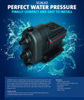 Scala2 Smart Pressure Boosting Pump For Home Water System, compact design, automatic control, quiet operation